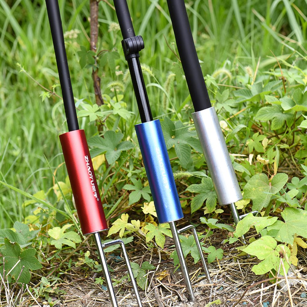 Suporte de chão para vara de p - Fishing Rod Surf avaliação e preço