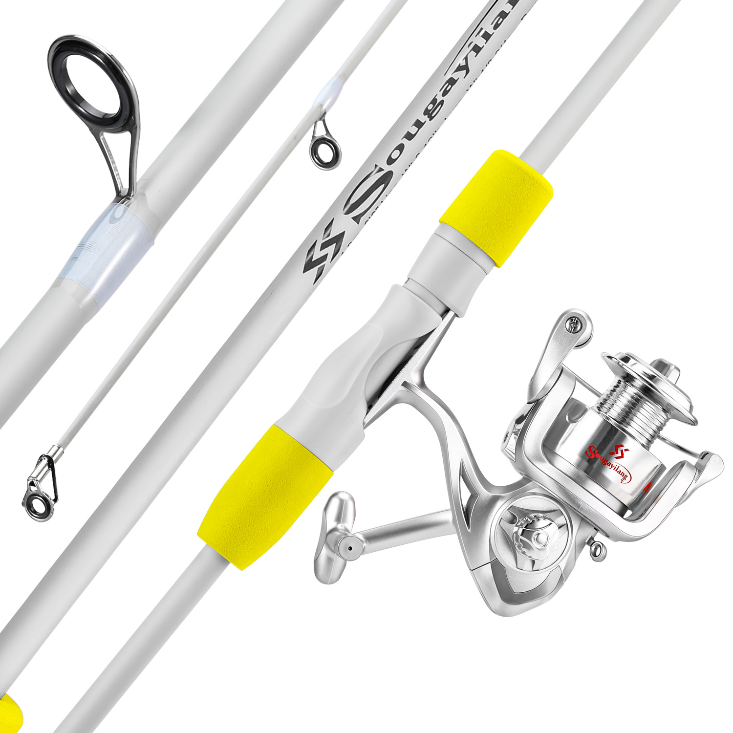 Sougayilang vara de pesca gira - Fishing Rod Spinning avaliação e preço